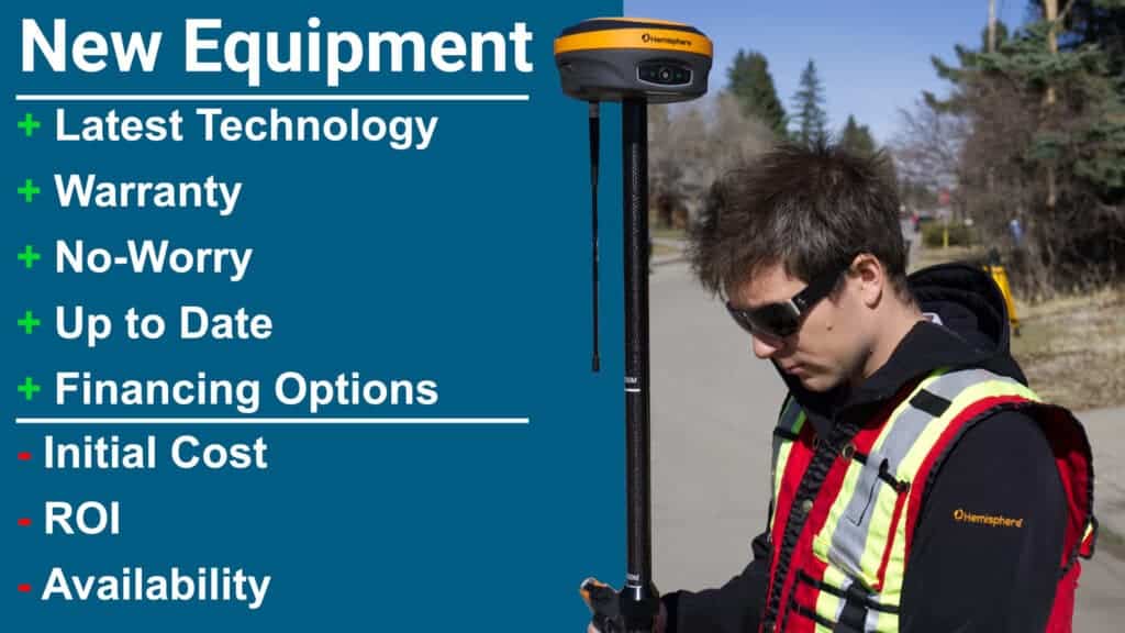 Pros and cons of gnss equipment for land surveying and positioning. 