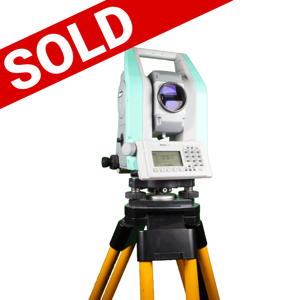 (3.2) Used Nikon XS 5" Total Station GPS & GNSS Survey Equipment in