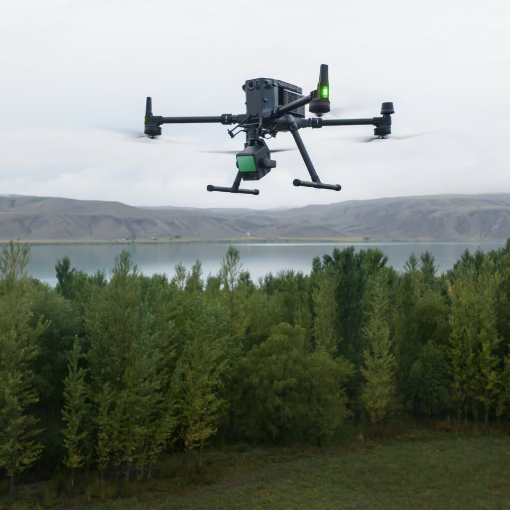 DJI Matrice Drone with LiDAR Sensor