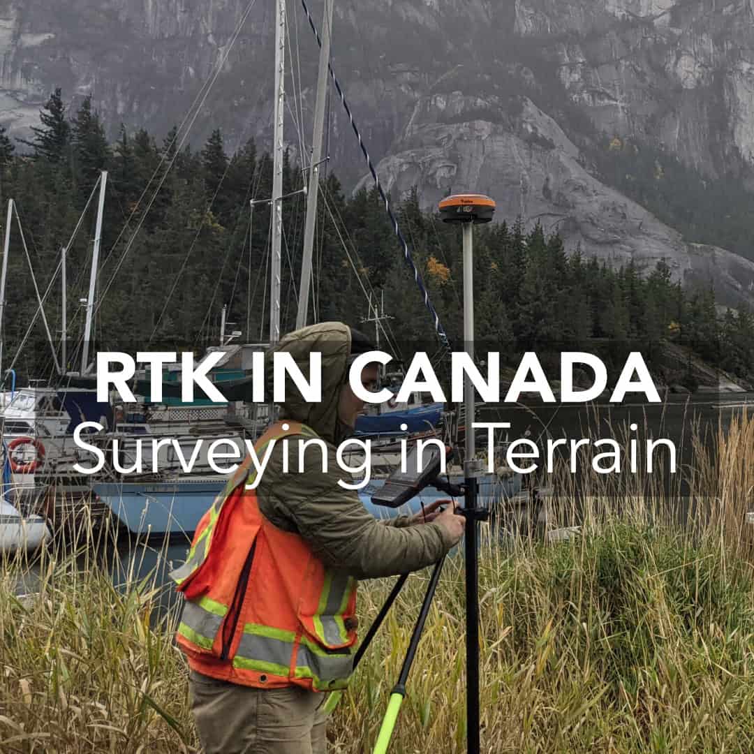 RTK in Canada - Surveying in Terrain