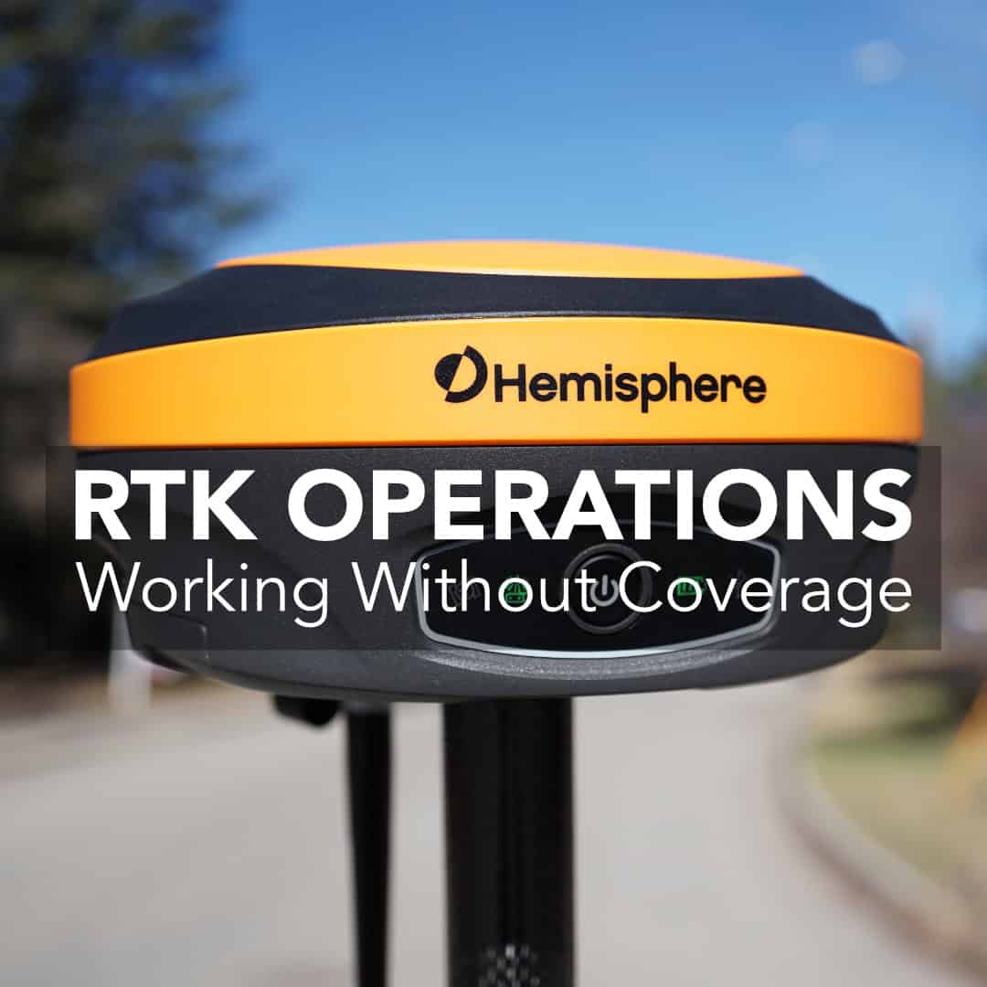 RTK Operations Working Without Coverage