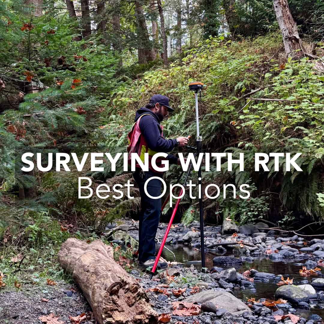 Surveying with RTK: Best Options