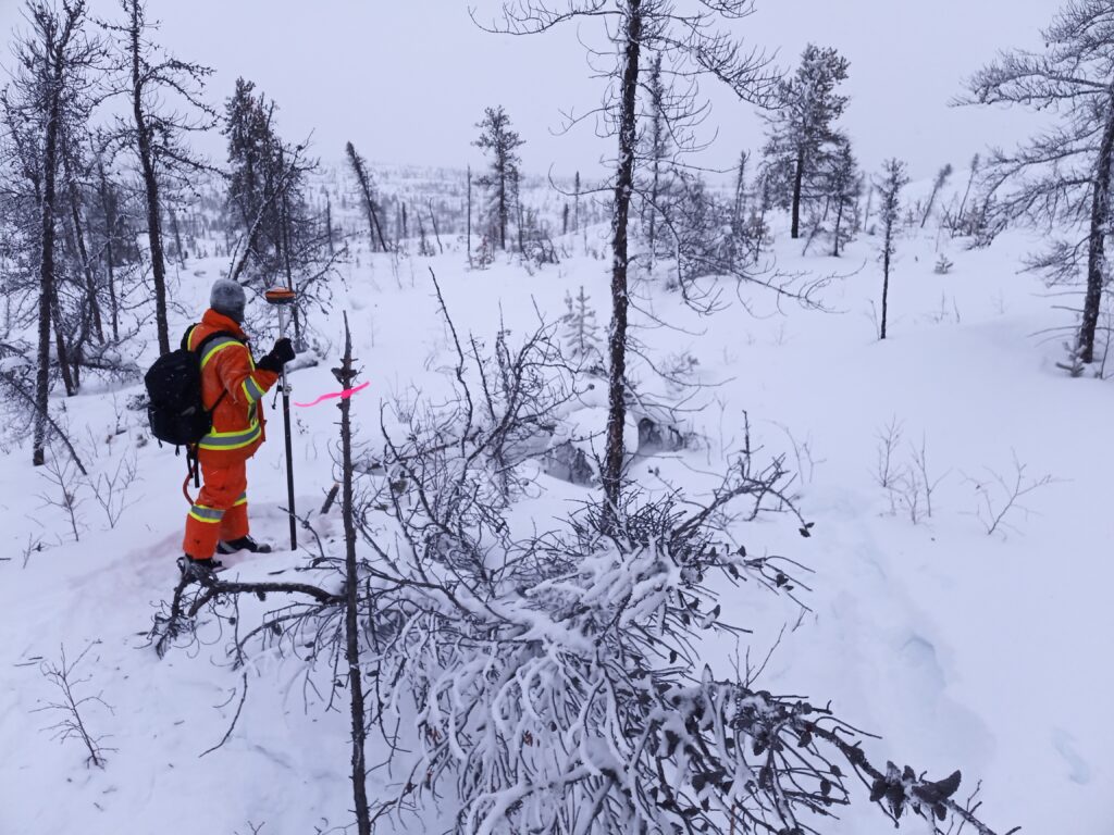 RTK Base Station in Winter