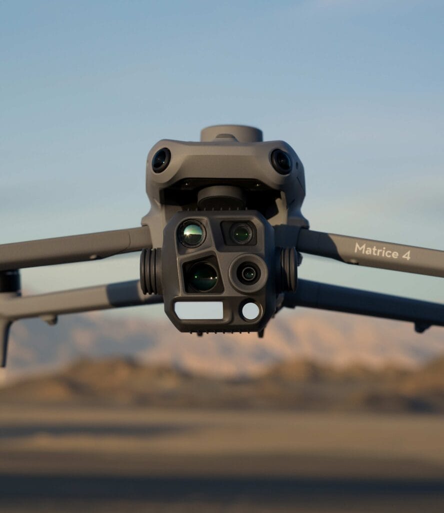 DJI Matrice 4E drone for aerial surveying and mapping